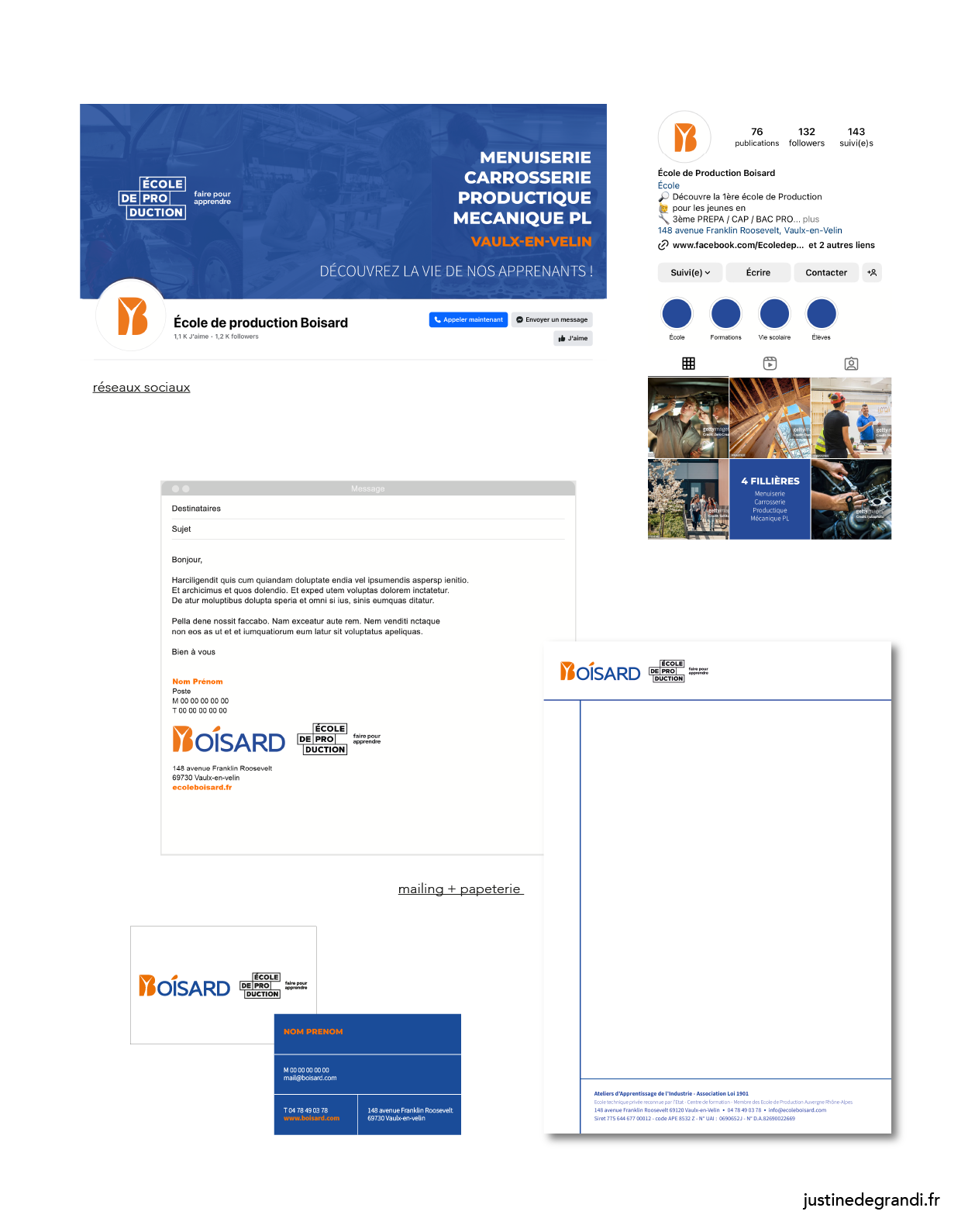 strategie-de-marque-boisard-charte-reseaux-sociaux-papeterie-cartedevisite